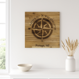 Compass Wall Decor