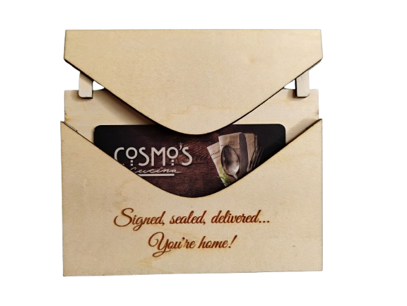 Airmail Gift Card Holder