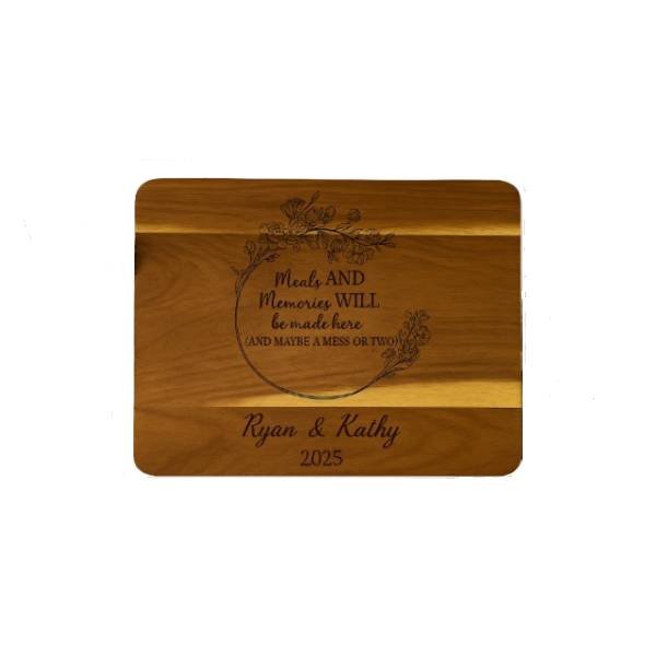Meals & Memories Cutting Board