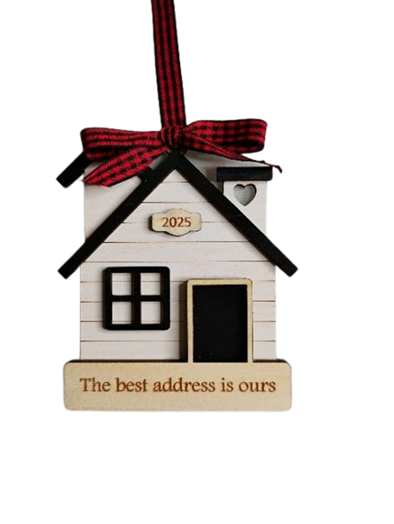 The Best Address Home Ornament